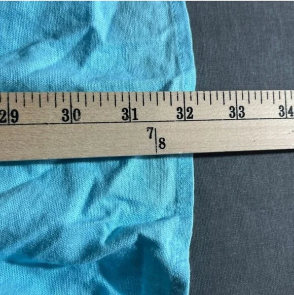 Stoney Clover Lane x Target‎ Dress Womens Medium Blue Linen - Picture 7 of 8